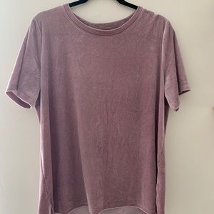 Pink Velvet T-Shirt